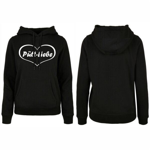 Pütt-Liebe Hoodie Damen Herz Design No. 2