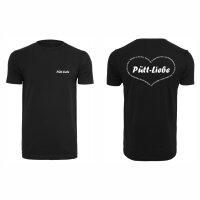 Pütt-Liebe T-Shirt Unisex slim Herz mit...