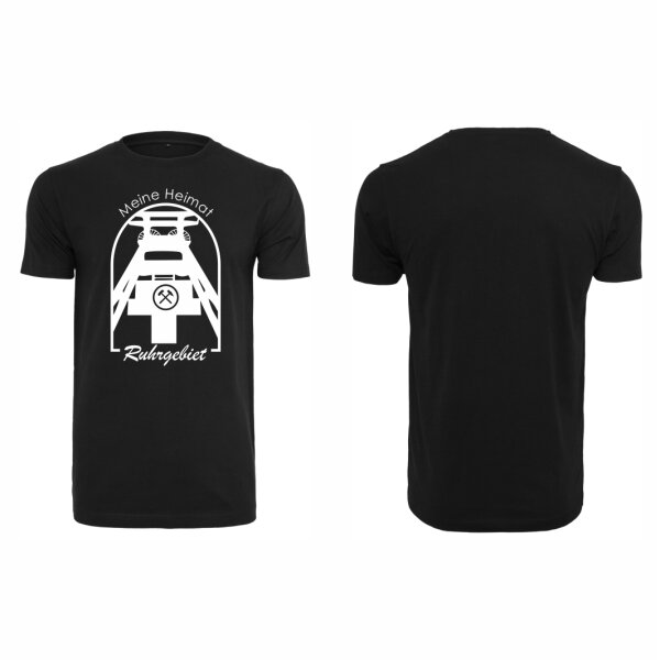 Pütt-Liebe T-Shirt Unisex normal Meine Heimat Ruhrgebiet Design No. 3