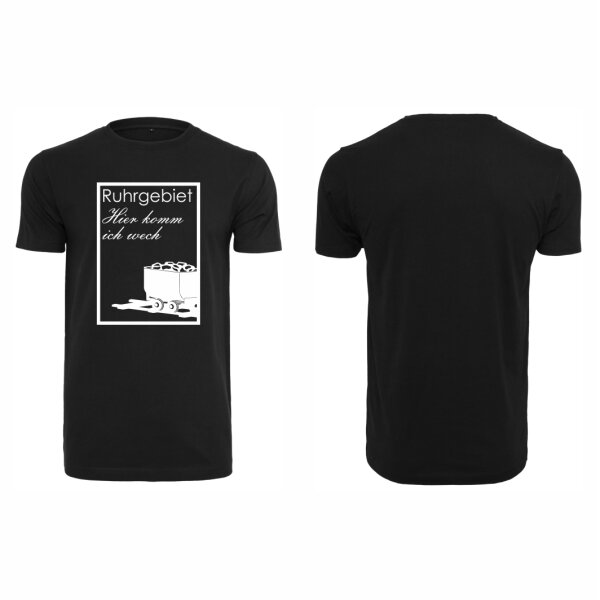 Pütt-Liebe T-Shirt Unisex normal Hier komm ich wech Design No. 2