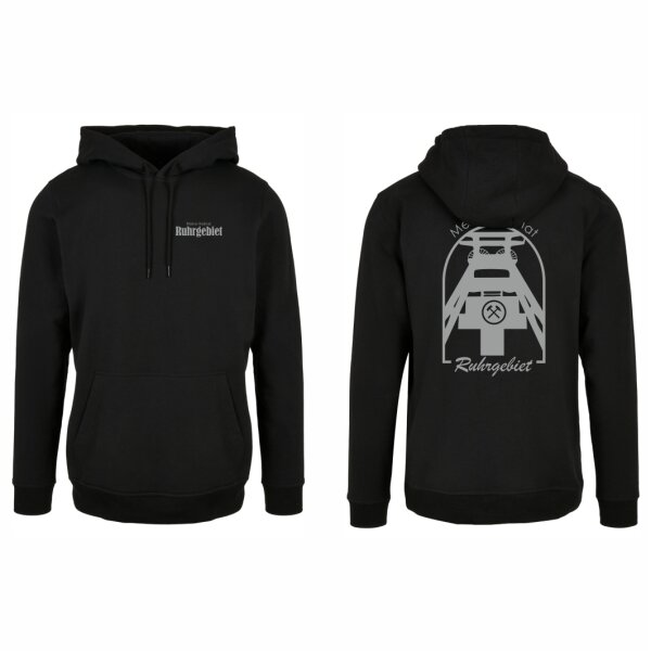 Pütt-Liebe Hoodie Unisex Meine Heimat Ruhrgebiet Design No. 4