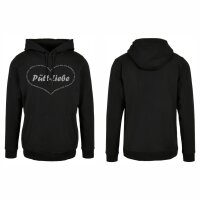 Pütt-Liebe Hoodie Unisex Herz mit Städtenamen...