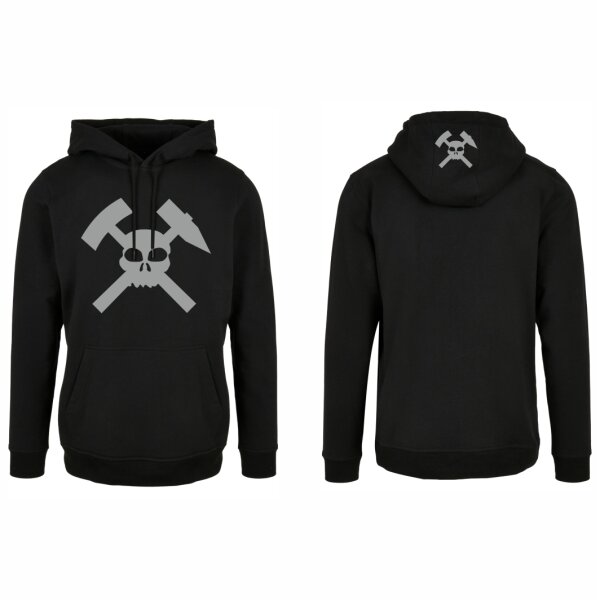 Pütt-Liebe Hoodie Unisex Totenkopf Design No. 1