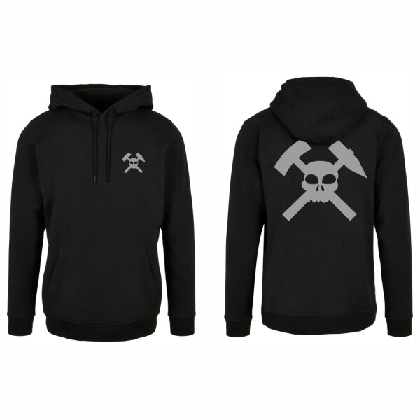 Pütt-Liebe Hoodie Unisex Totenkopf Design No. 2