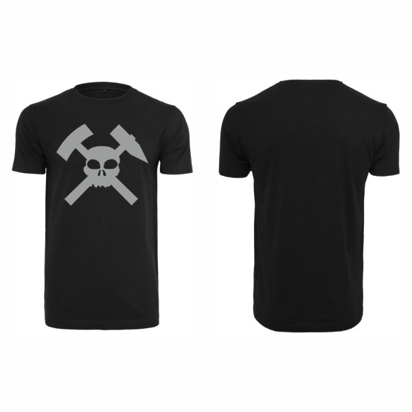 Pütt-Liebe T-Shirt Unisex slim Totenkopf Design No. 1