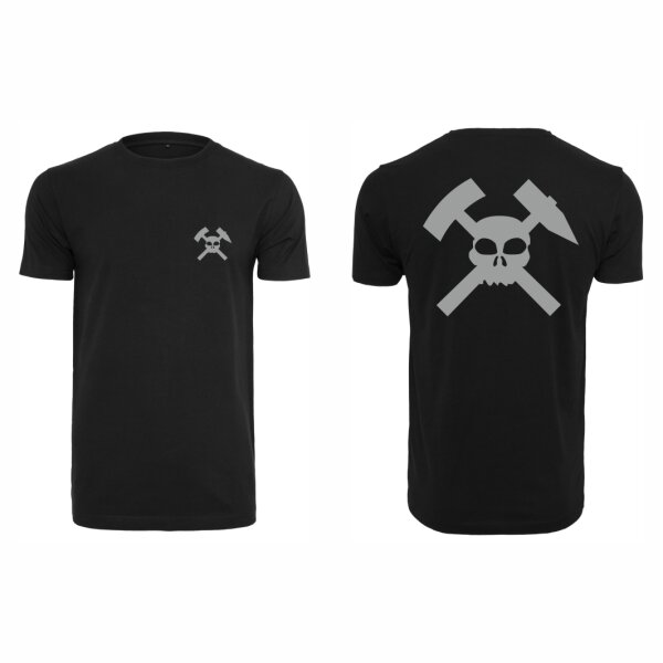 Pütt-Liebe T-Shirt Unisex slim Totenkopf Design No. 2