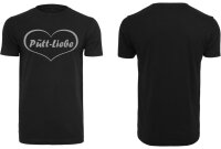 Pütt-Liebe T-Shirt Unisex normal Herz mit...