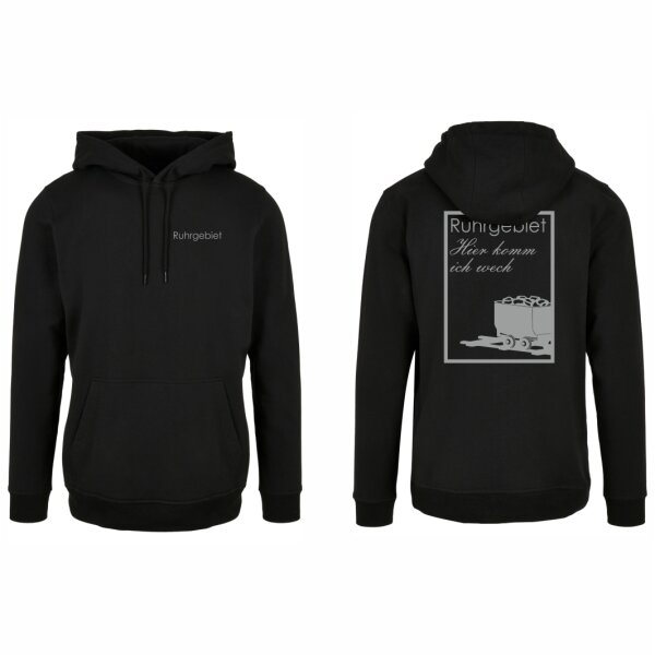 Schwarz / Druck grau